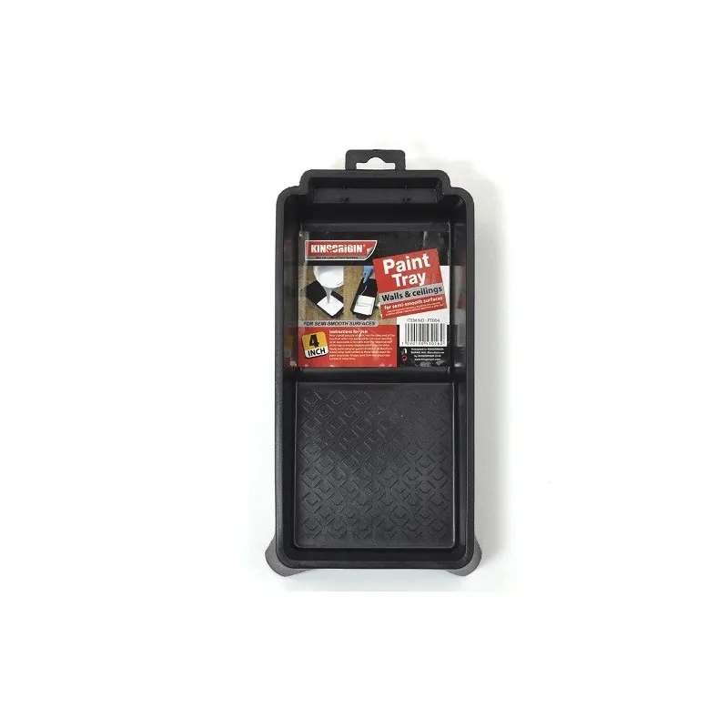 +TRAY PAINT KING ORIGIN MED. DUTY PT004  100MM BLACK